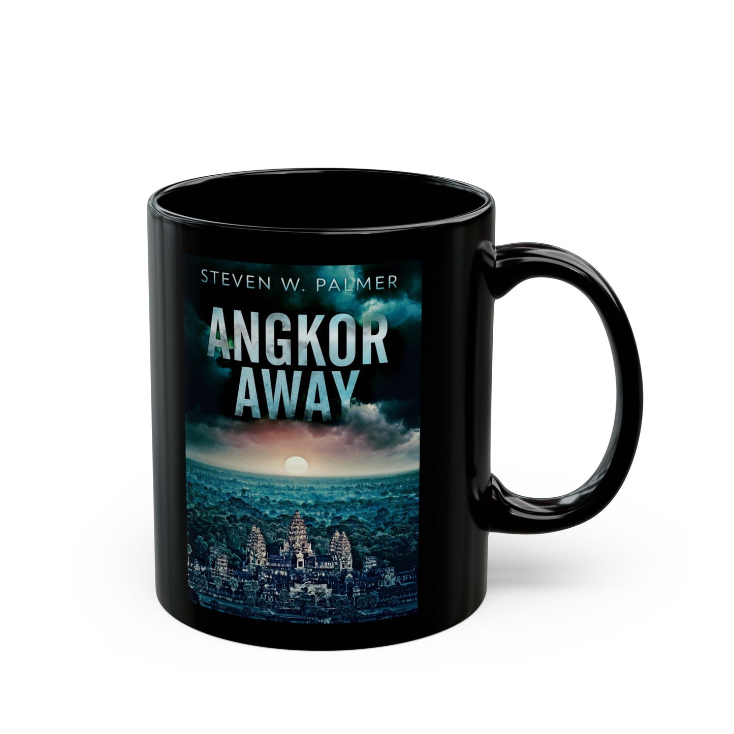 Angkor Away - Black Coffee Mug