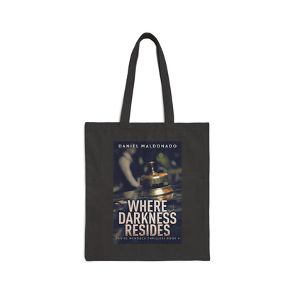 Where Darkness Resides - Cotton Canvas Tote Bag