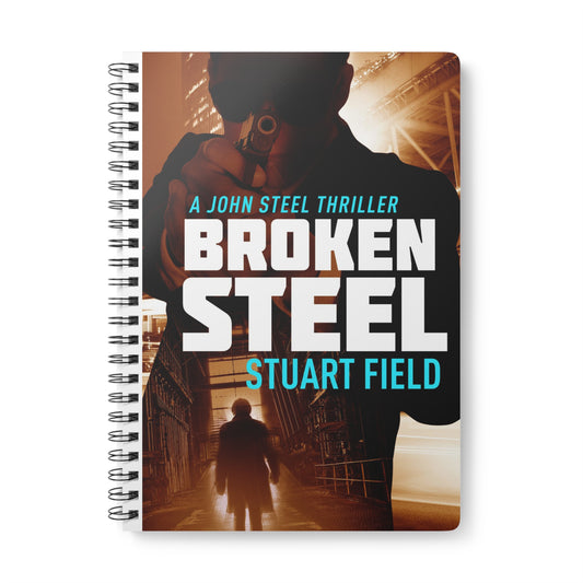 Broken Steel - A5 Wirebound Notebook