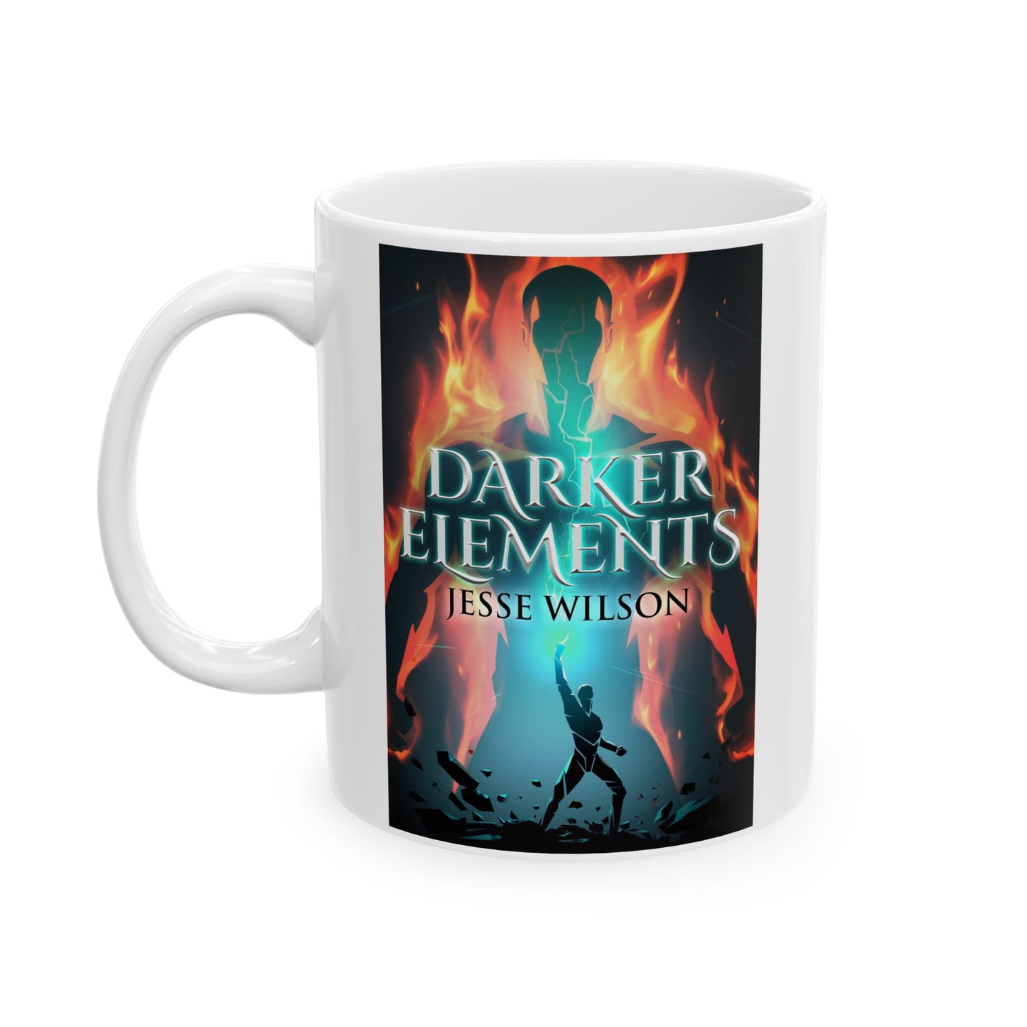 Darker Elements - White Coffee Mug