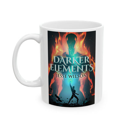 Darker Elements - White Coffee Mug