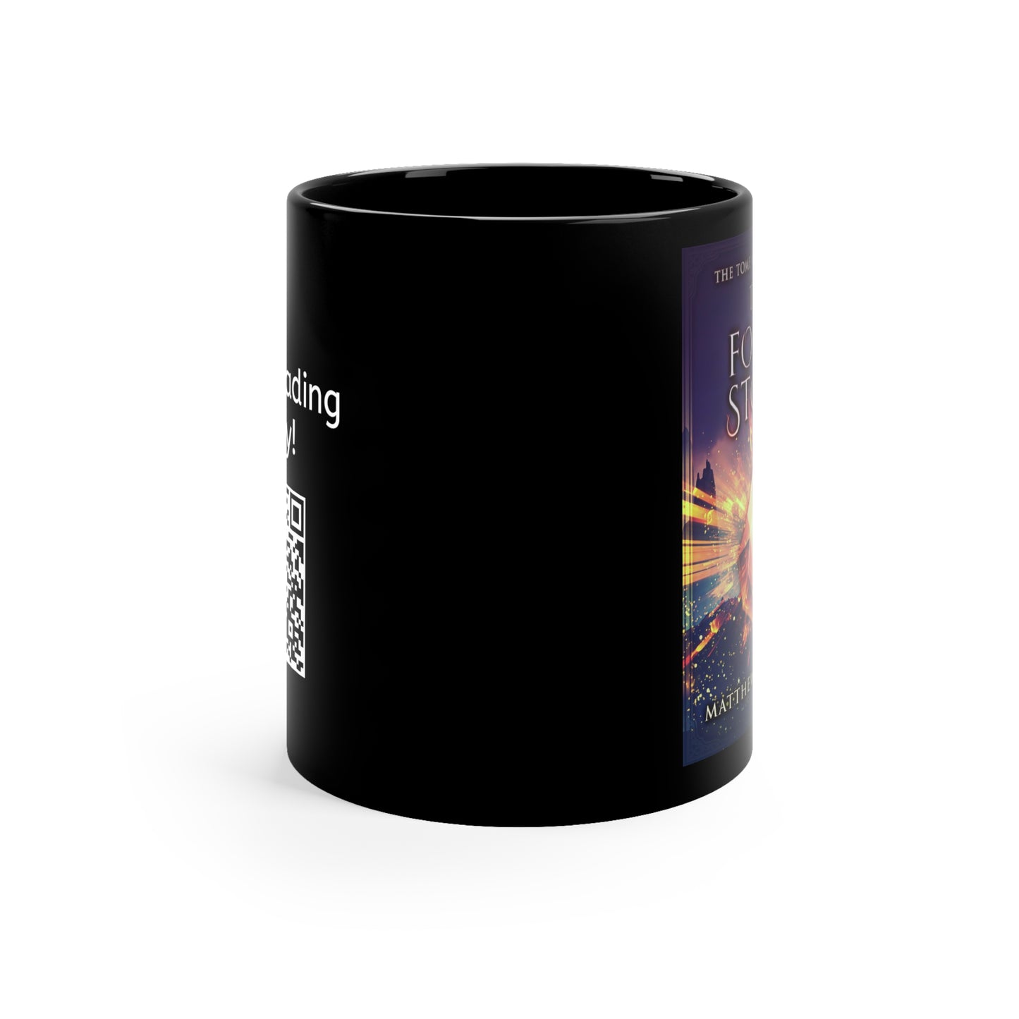 The Focus Stone - Black Coffee Mug