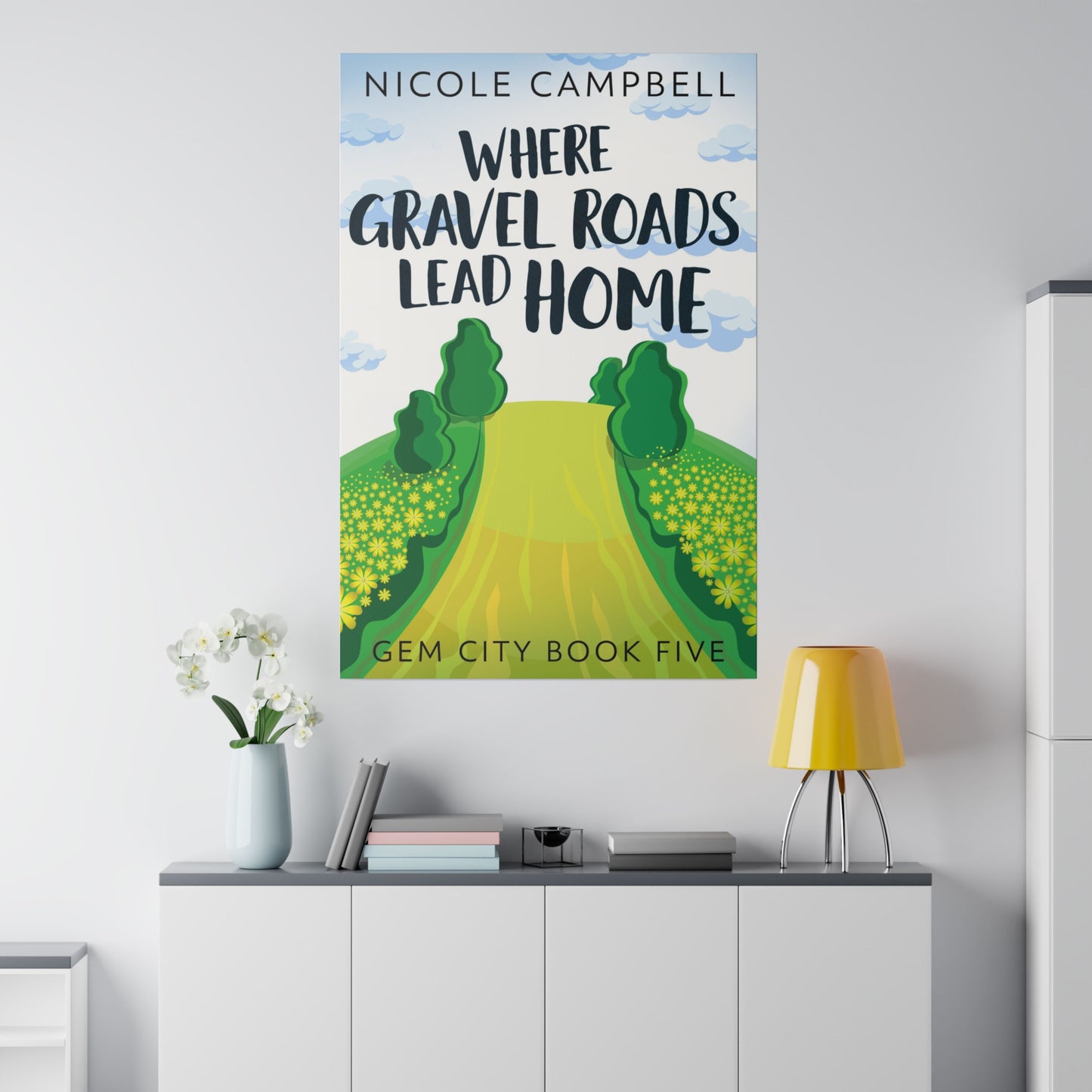 Where Gravel Roads Lead Home - Canvas