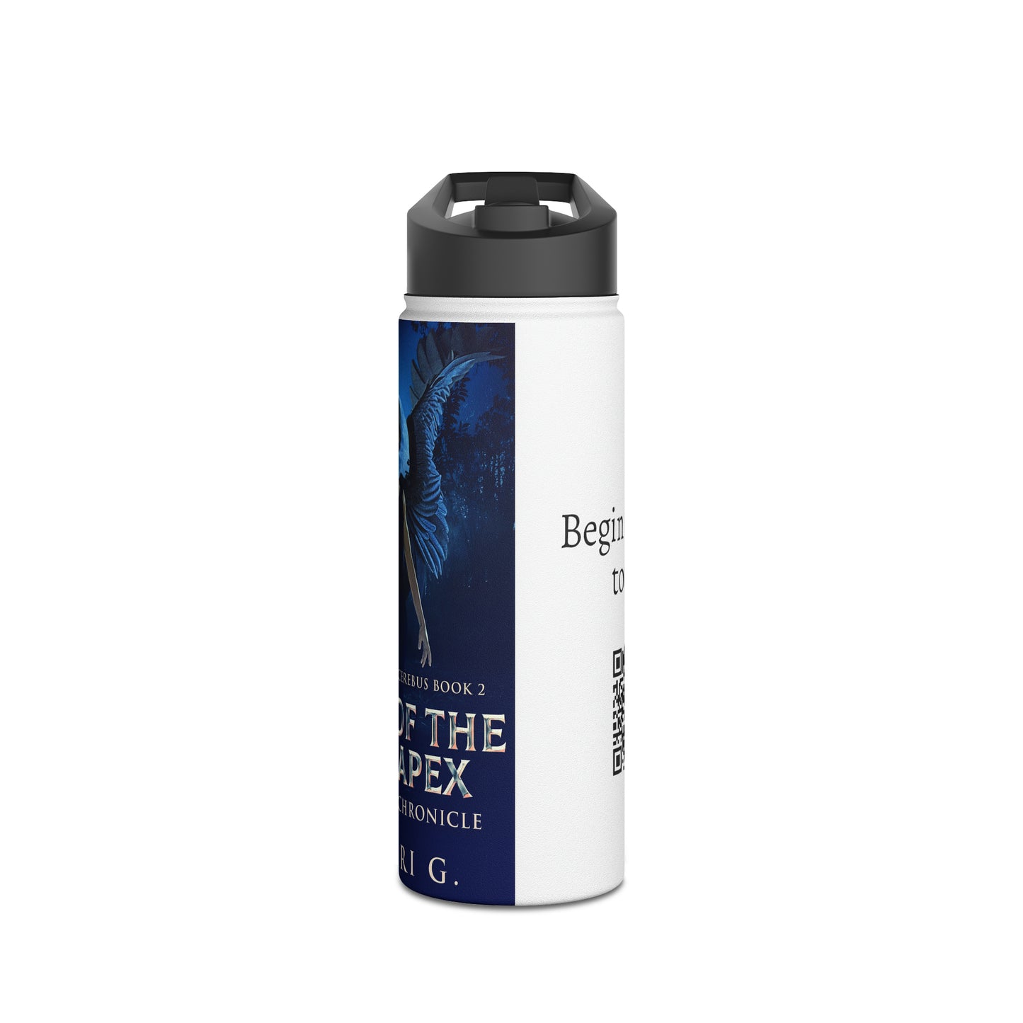Dawn Of The Dual Apex - Stainless Steel Water Bottle