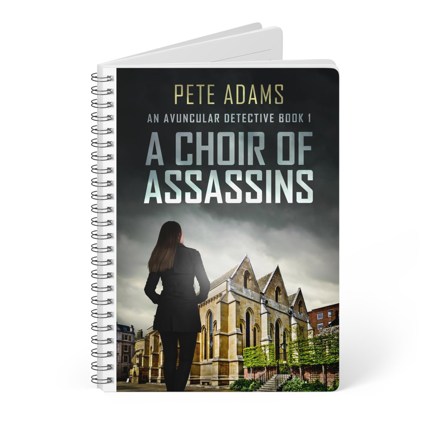 A Choir Of Assassins - A5 Wirebound Notebook