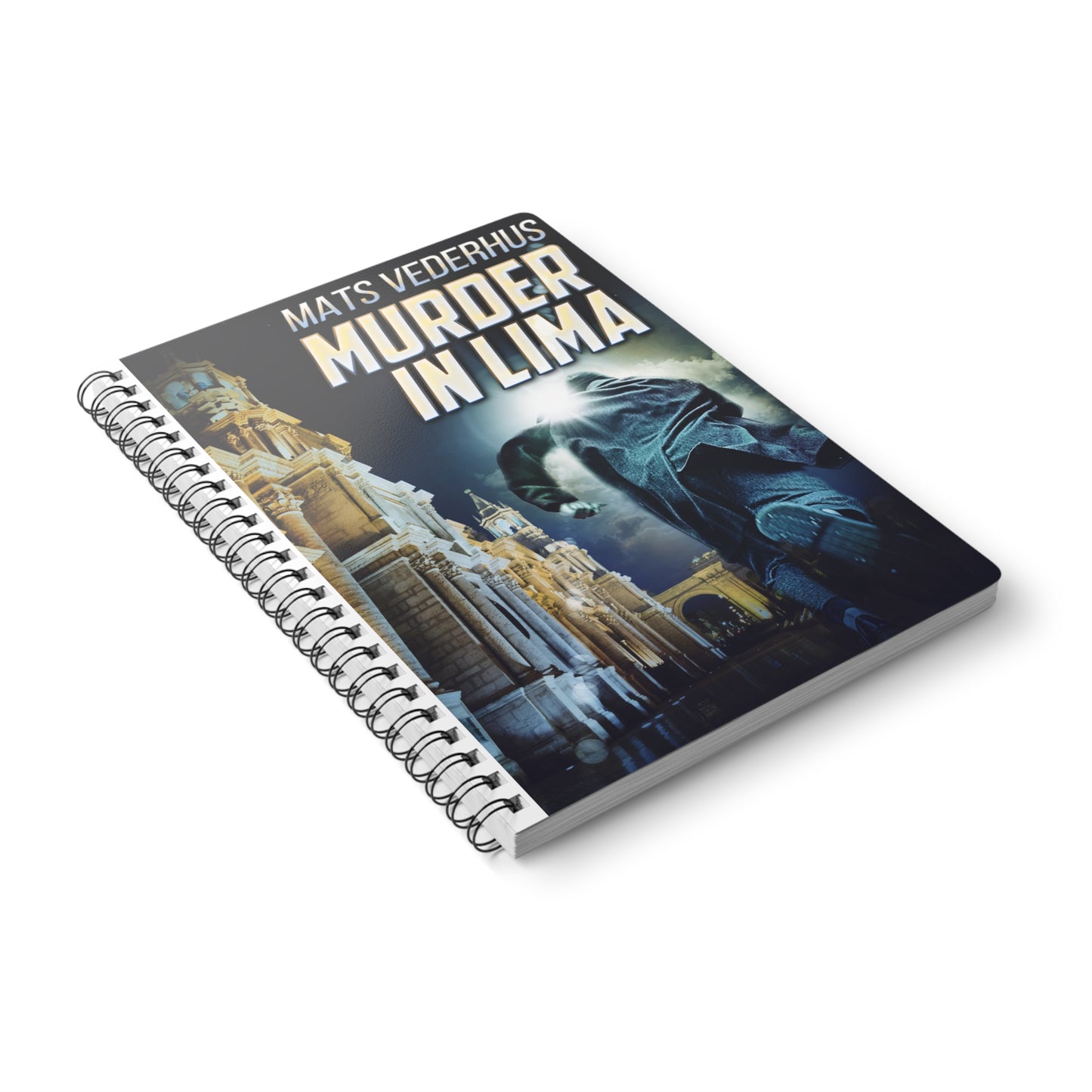 Murder In Lima - A5 Wirebound Notebook