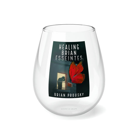 Healing Brian Esseintes - Stemless Wine Glass, 11.75oz