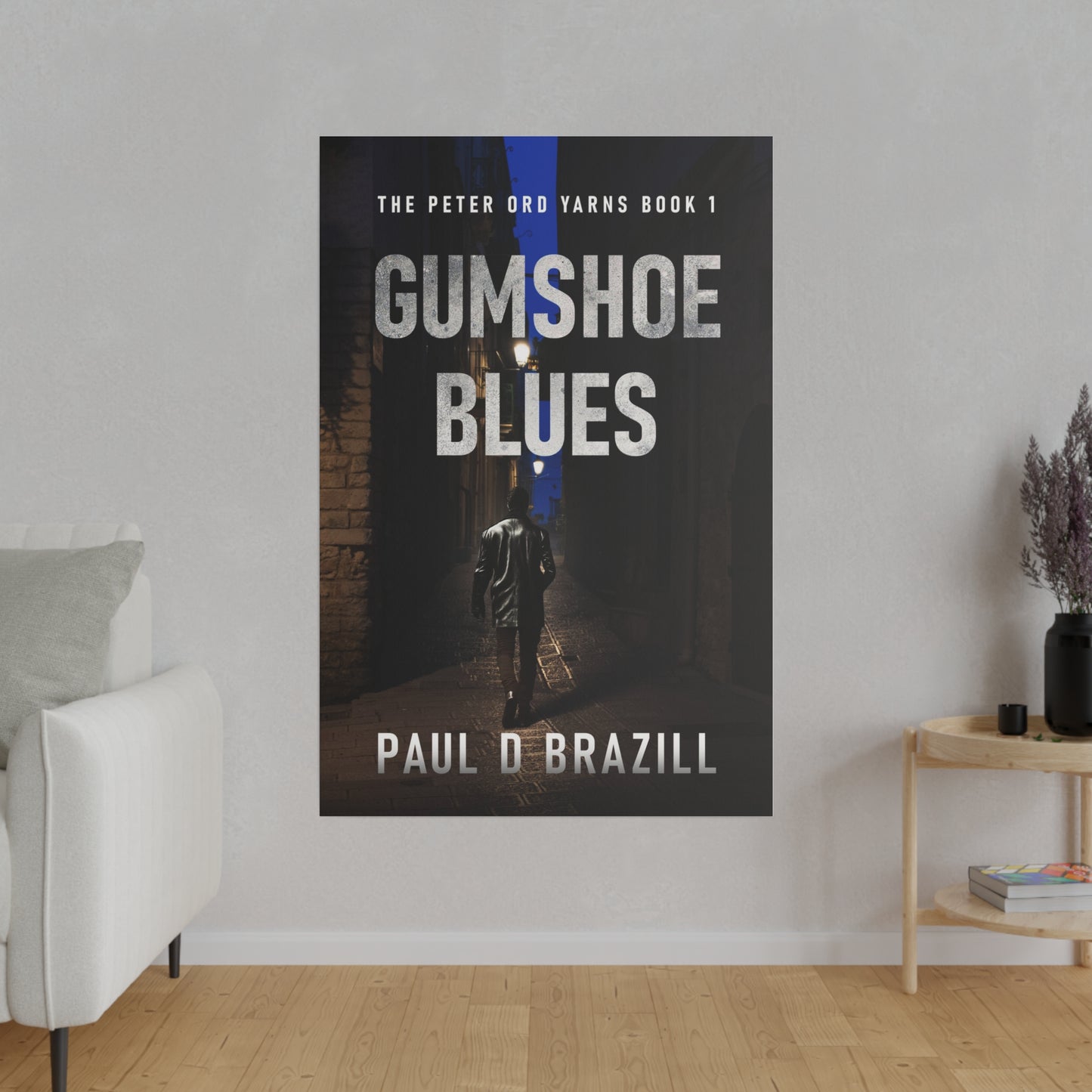 Gumshoe Blues - Canvas