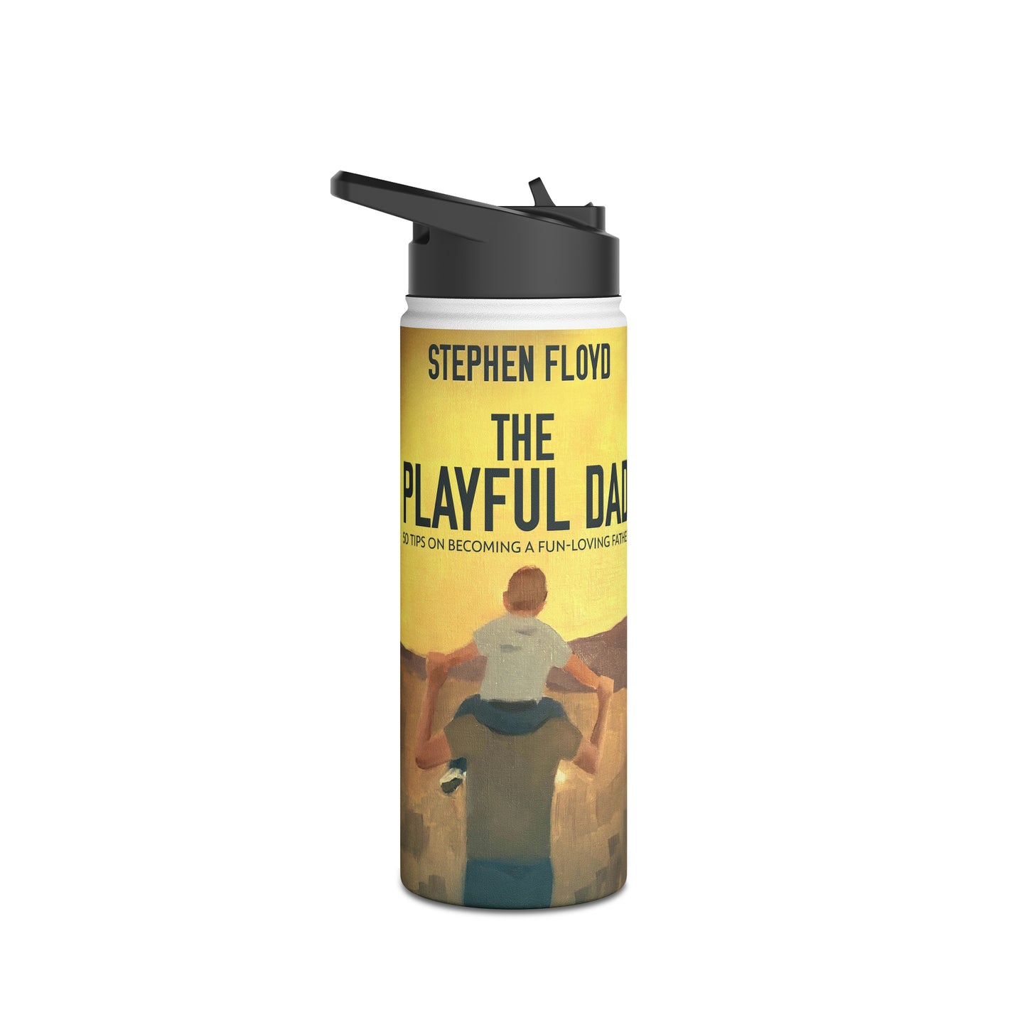 The Playful Dad - Stainless Steel Water Bottle