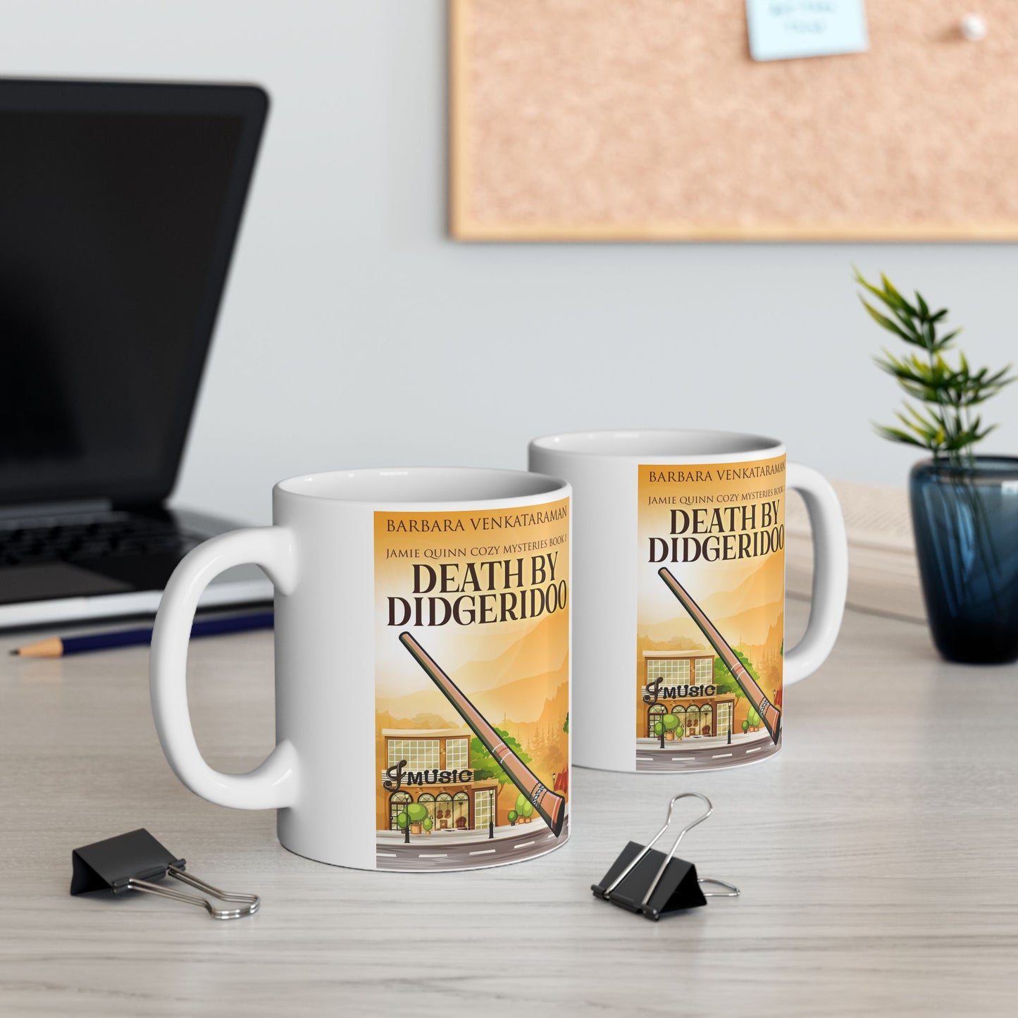 Death By Didgeridoo - White Coffee Mug