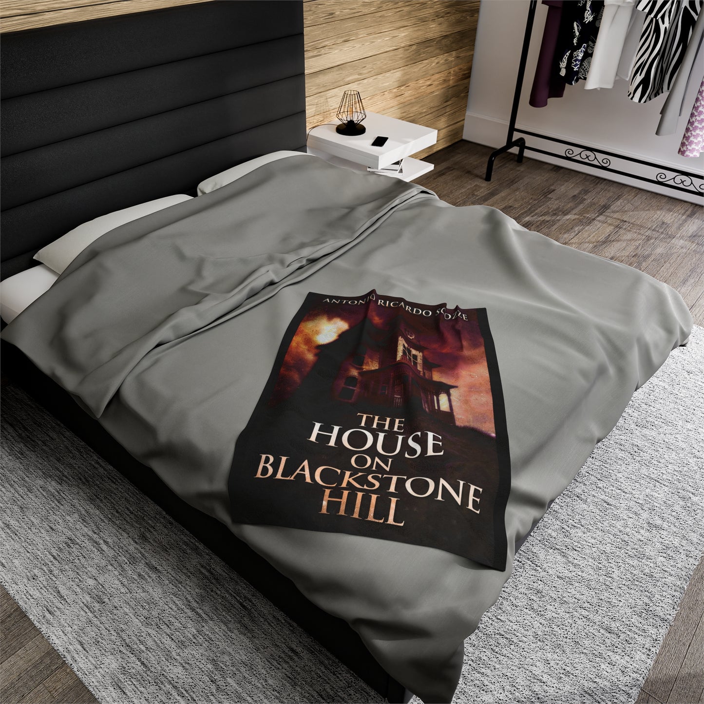 The House On Blackstone Hill - Velveteen Plush Blanket