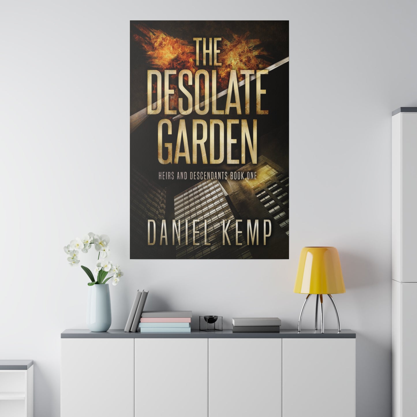The Desolate Garden - Canvas