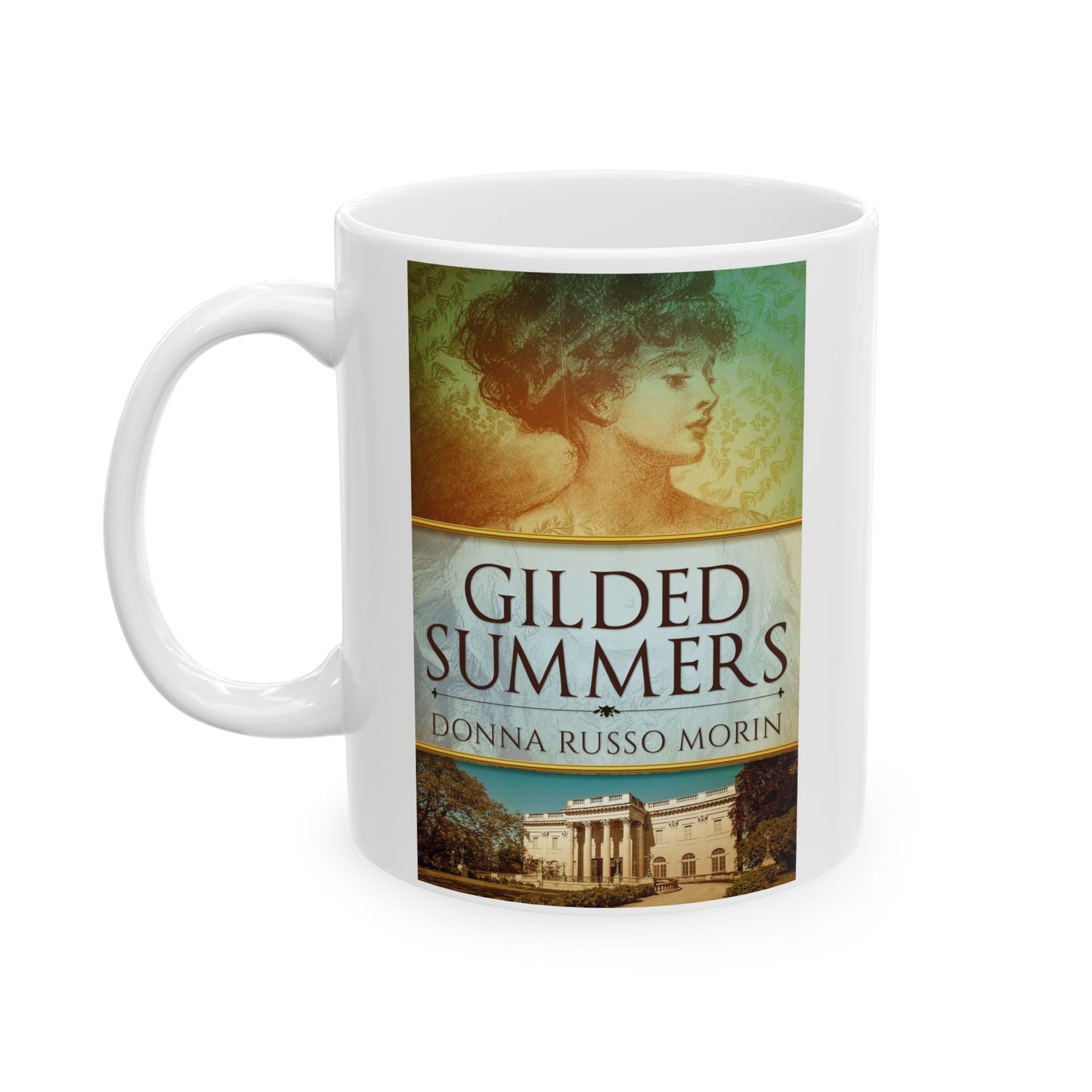 Gilded Summers - White Coffee Mug