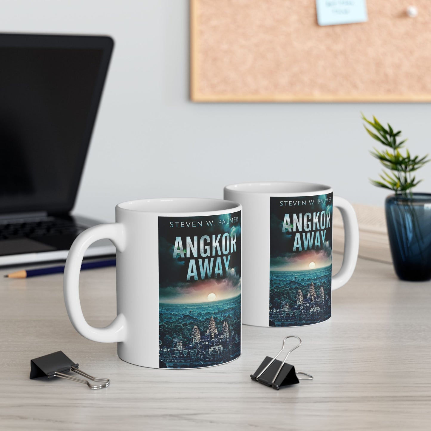 Angkor Away - White Coffee Mug