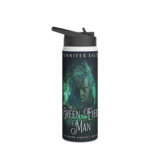 The Green-Eyed Man - Stainless Steel Water Bottle