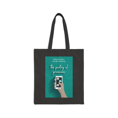 The Poetry of Pronouns - Cotton Canvas Tote Bag
