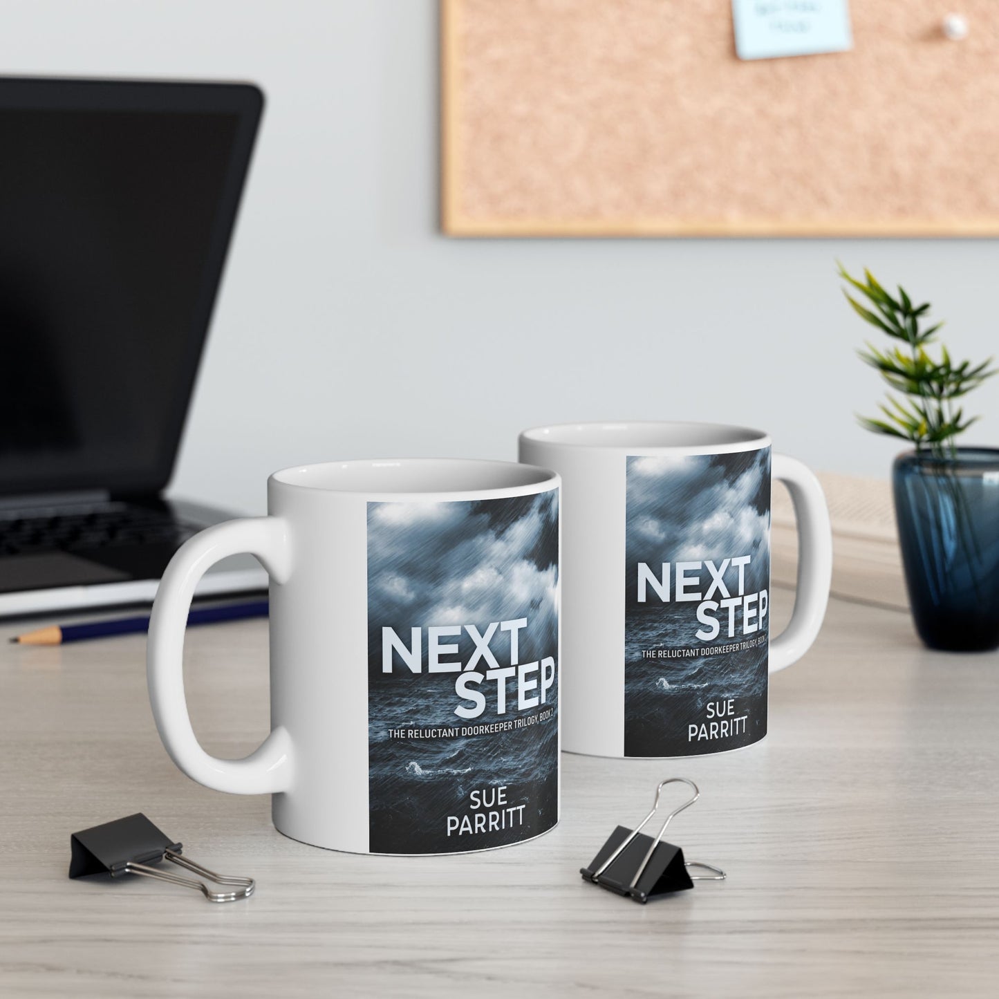 Next Step - White Coffee Mug