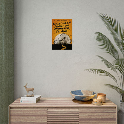Halloween Night On Monster Island - Poster