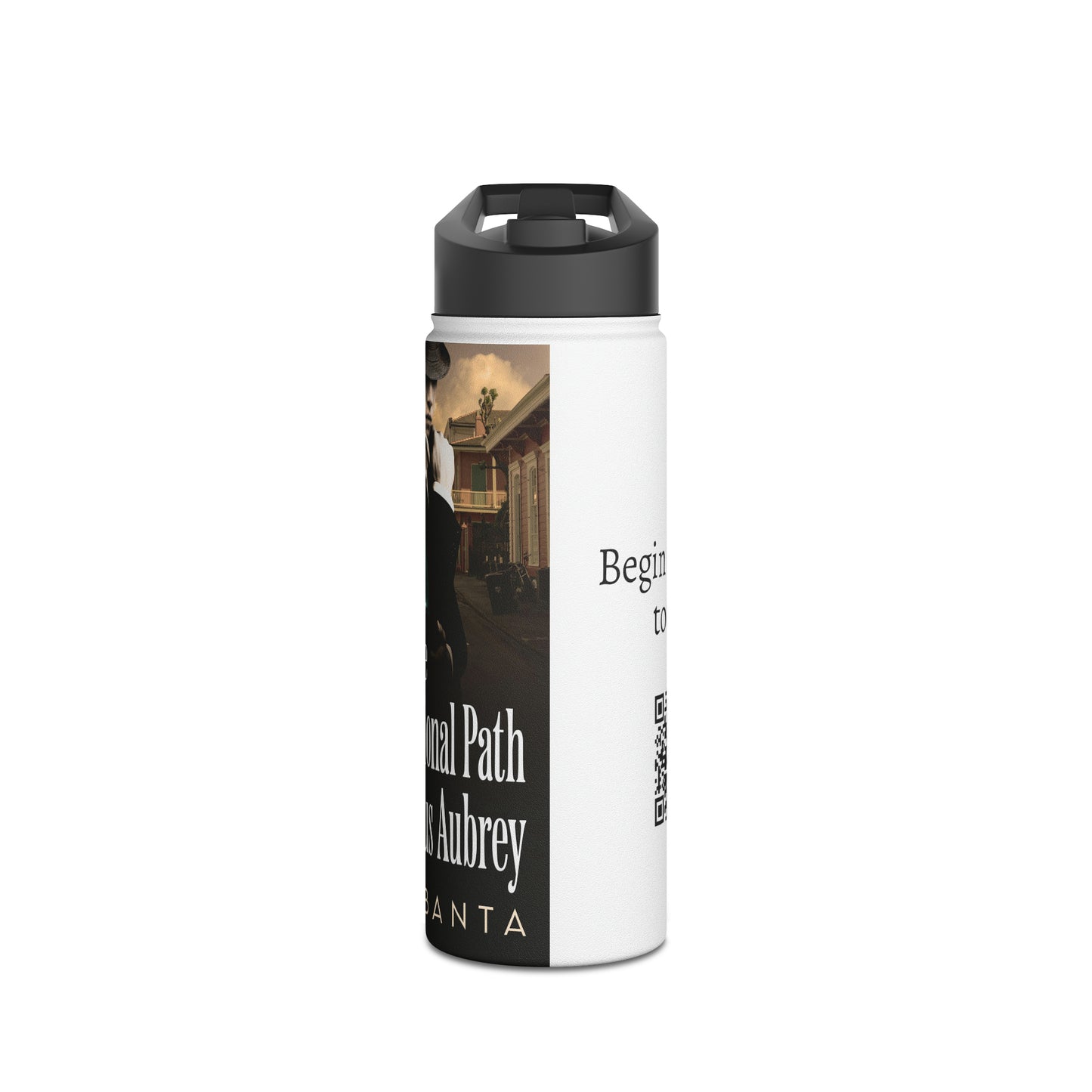 The Unconventional Path of Thelonious Aubrey - Stainless Steel Water Bottle