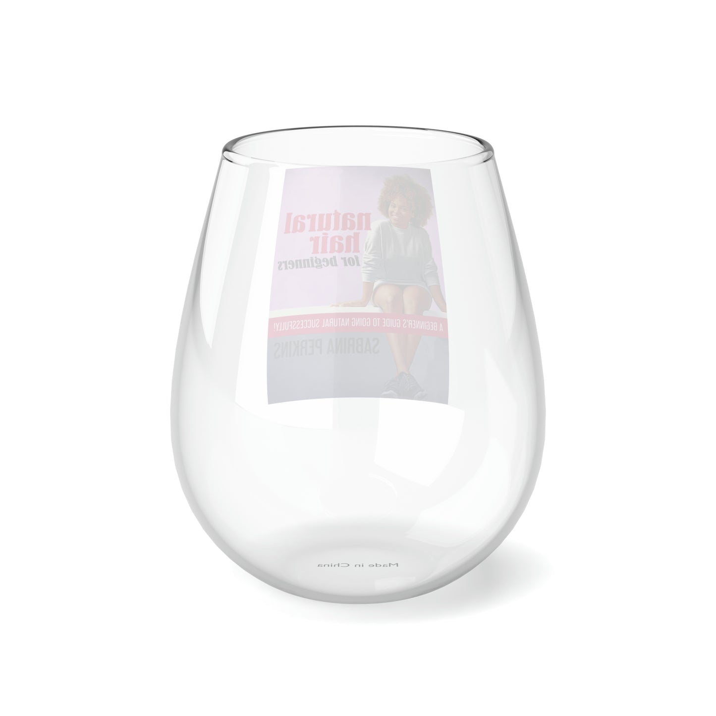Natural Hair For Beginners - Stemless Wine Glass, 11.75oz