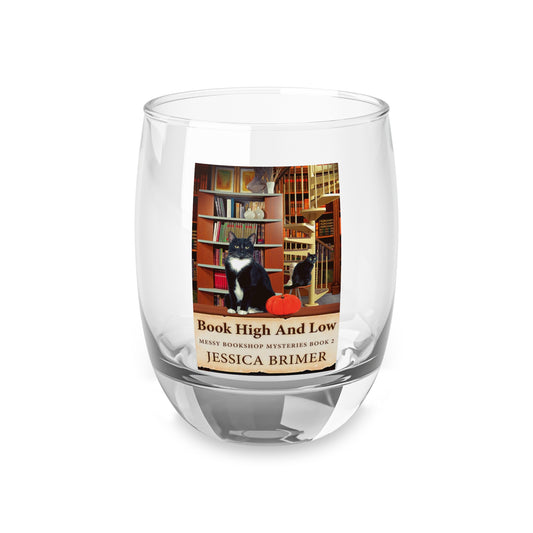 Book High And Low - Whiskey Glass