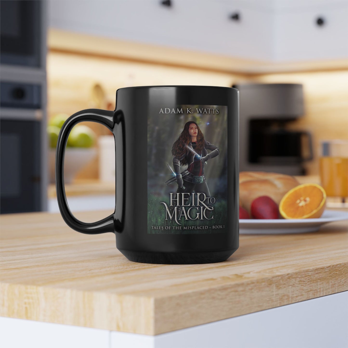 Heir To Magic - Black Coffee Mug