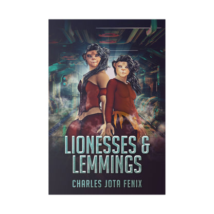 Lionesses & Lemmings - Canvas