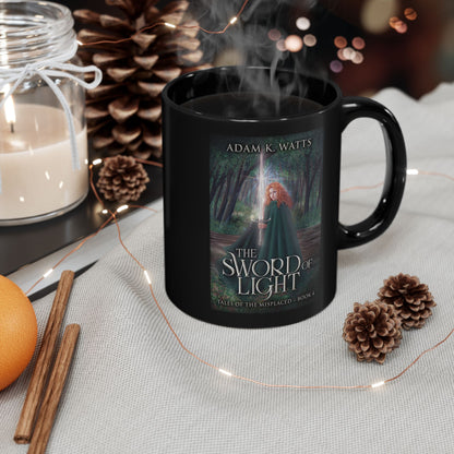 The Sword of Light - Black Coffee Mug