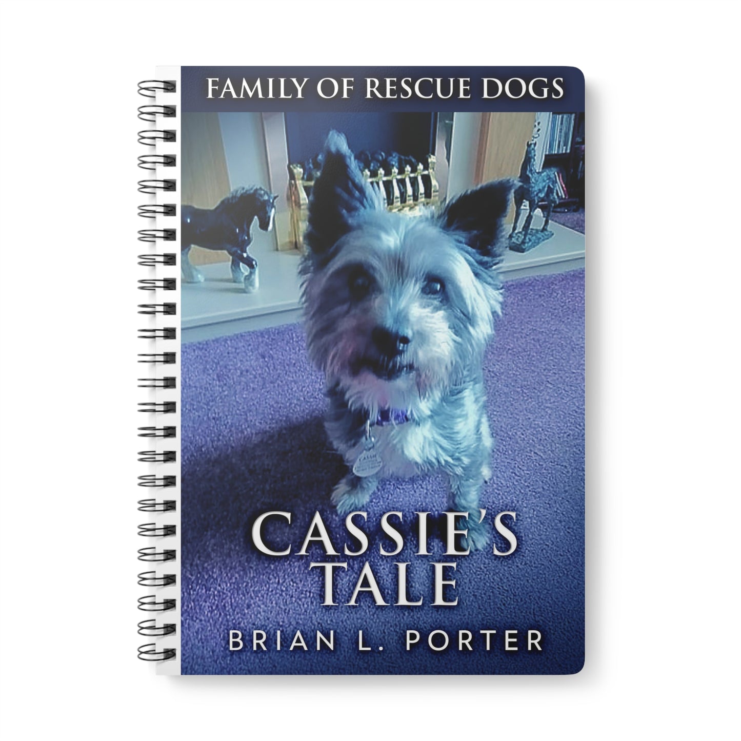 Cassie's Tale - A5 Wirebound Notebook