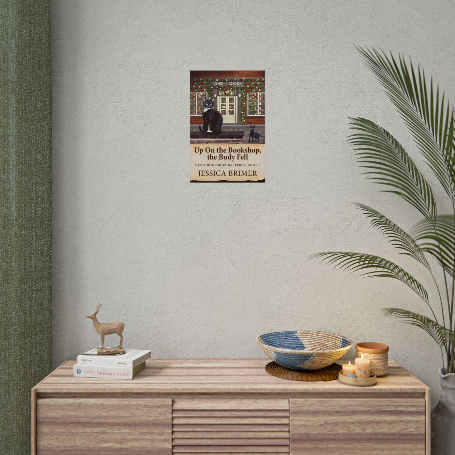 Up On the Bookshop, the Body Fell - Poster