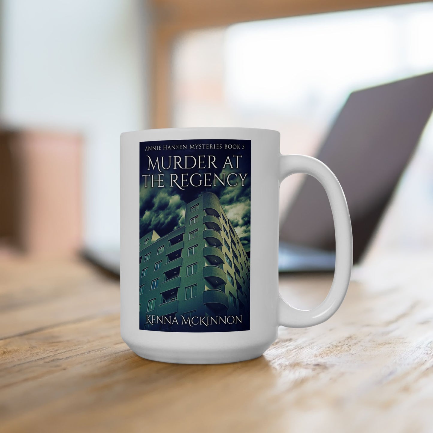 Murder At The Regency - White Coffee Mug
