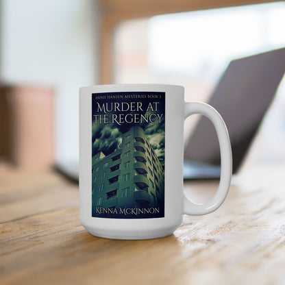 Murder At The Regency - White Coffee Mug