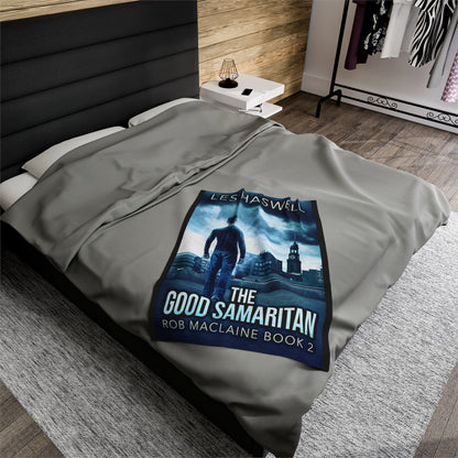 The Good Samaritan - Velveteen Plush Blanket