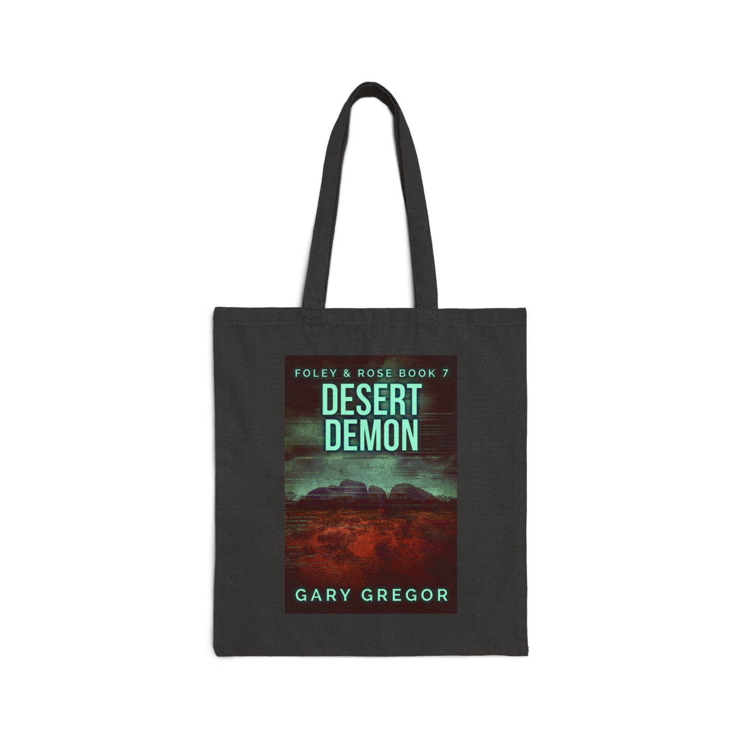 Desert Demon - Cotton Canvas Tote Bag