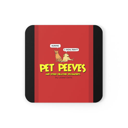 Pet Peeves - Corkwood Coaster Set