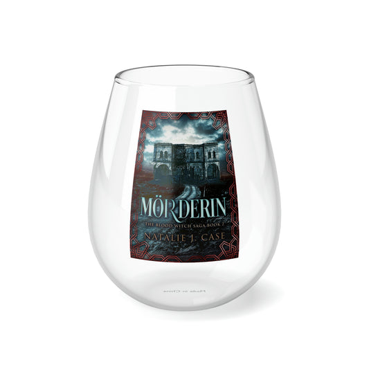 Mörderin - Stemless Wine Glass, 11.75oz