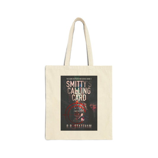 Smitty's Calling Card - Cotton Canvas Tote Bag