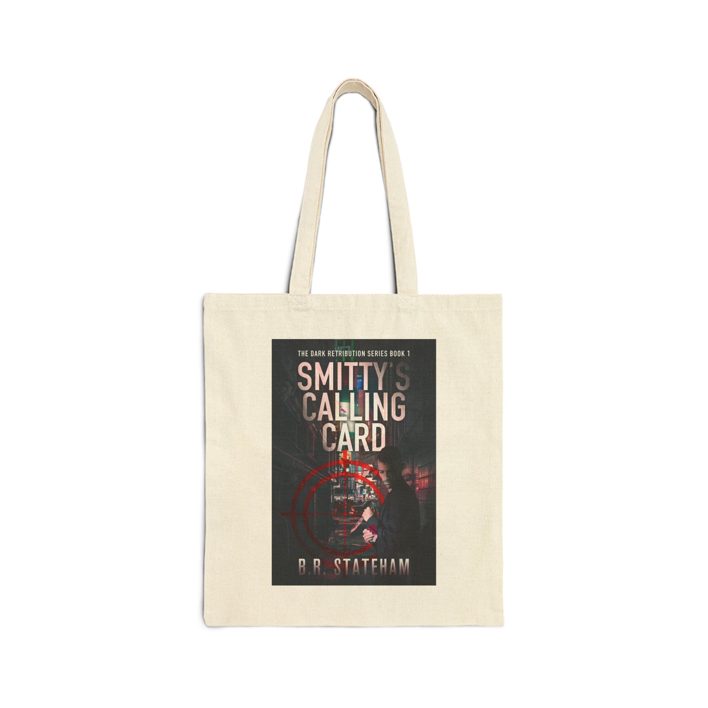 Smitty's Calling Card - Cotton Canvas Tote Bag