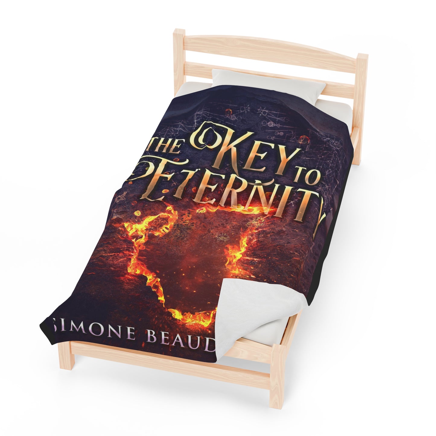 The Key To Eternity - Velveteen Plush Blanket