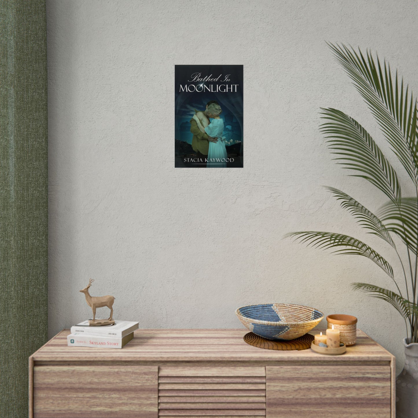 Bathed In Moonlight - Poster
