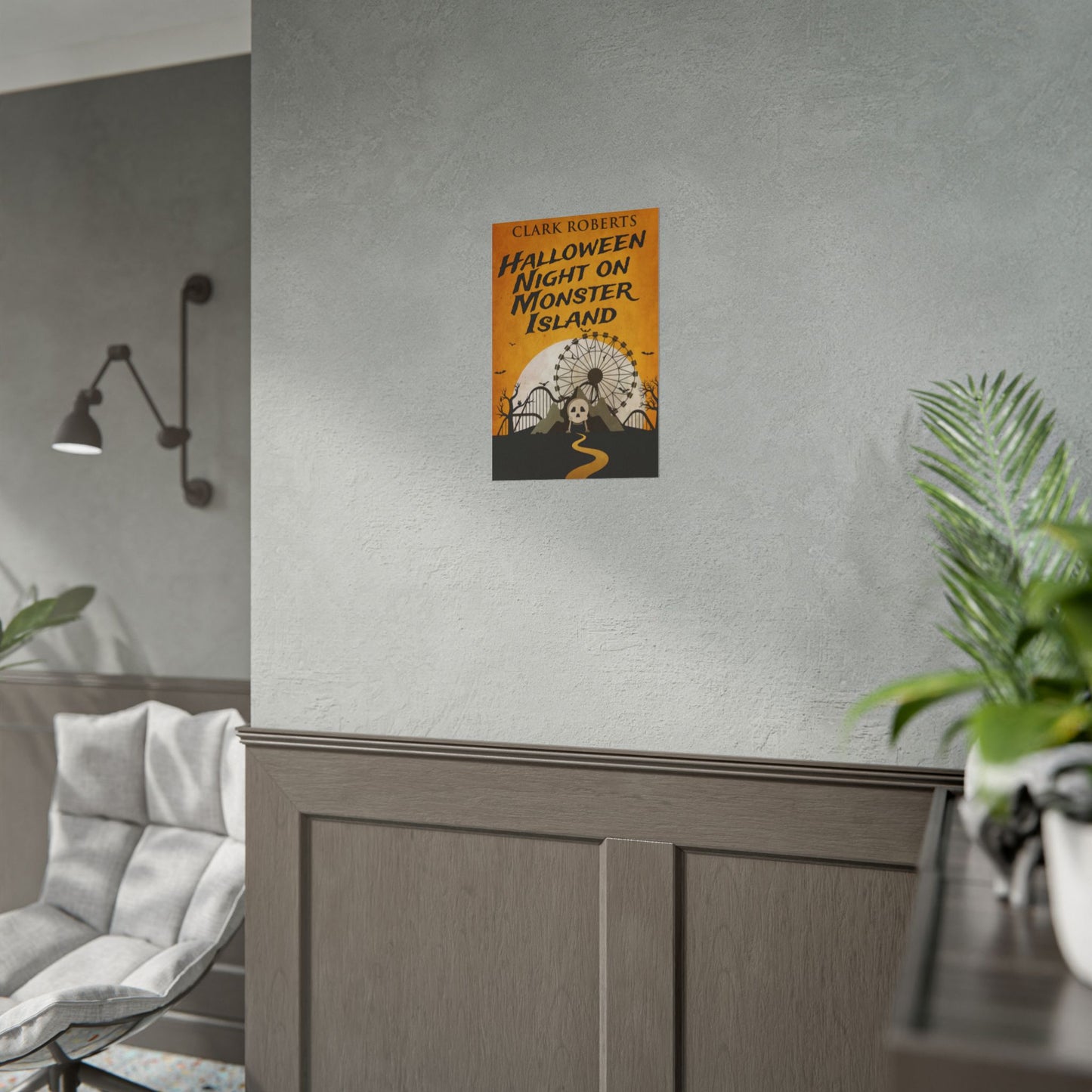 Halloween Night On Monster Island - Poster