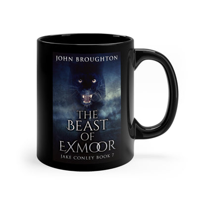 The Beast Of Exmoor - Black Coffee Mug
