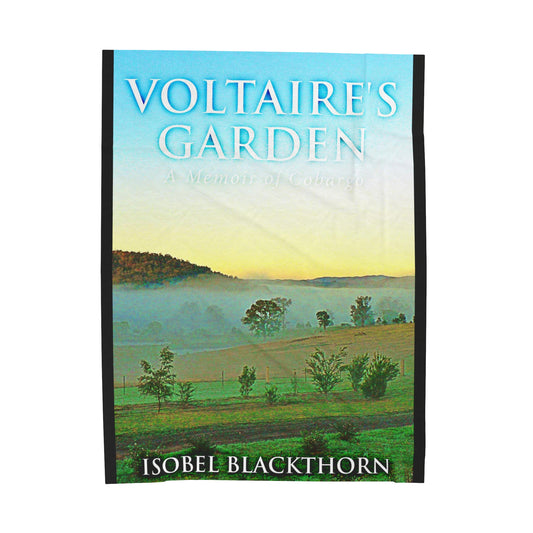 Voltaire's Garden - Velveteen Plush Blanket