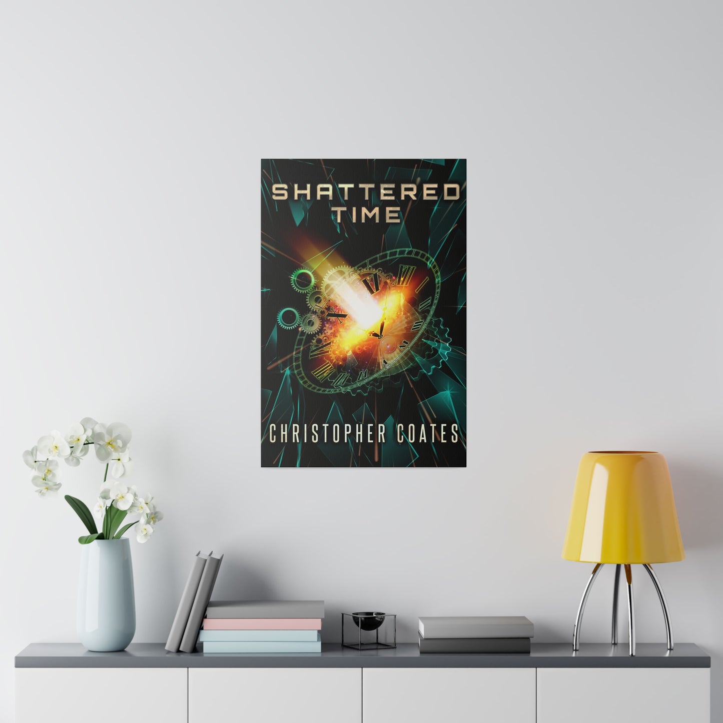 Shattered Time - Canvas
