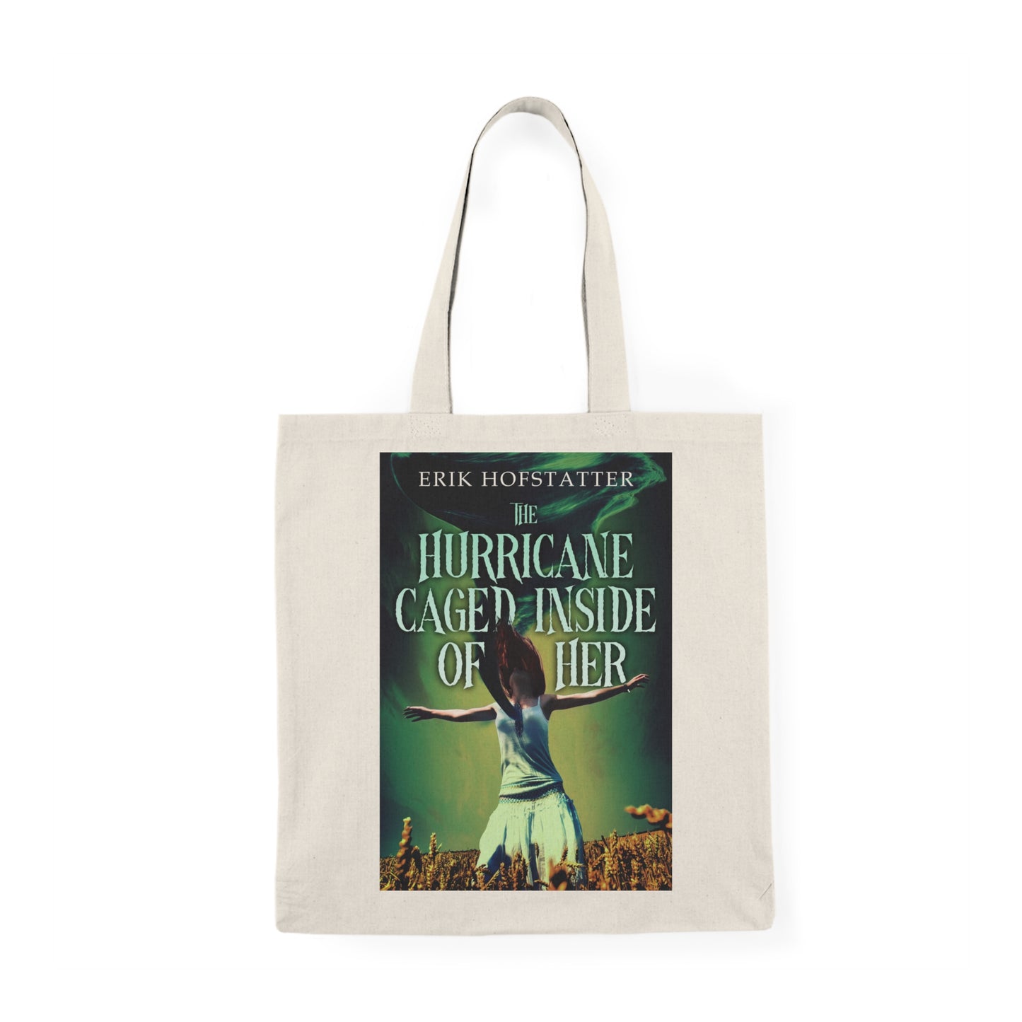 The Hurricane Caged Inside of Her - Natural Tote Bag
