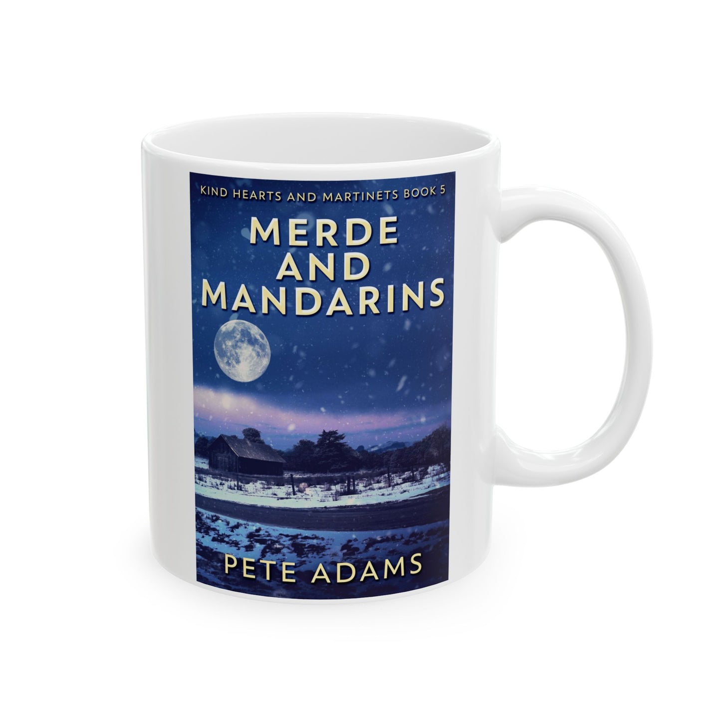 Merde And Mandarins - White Coffee Mug