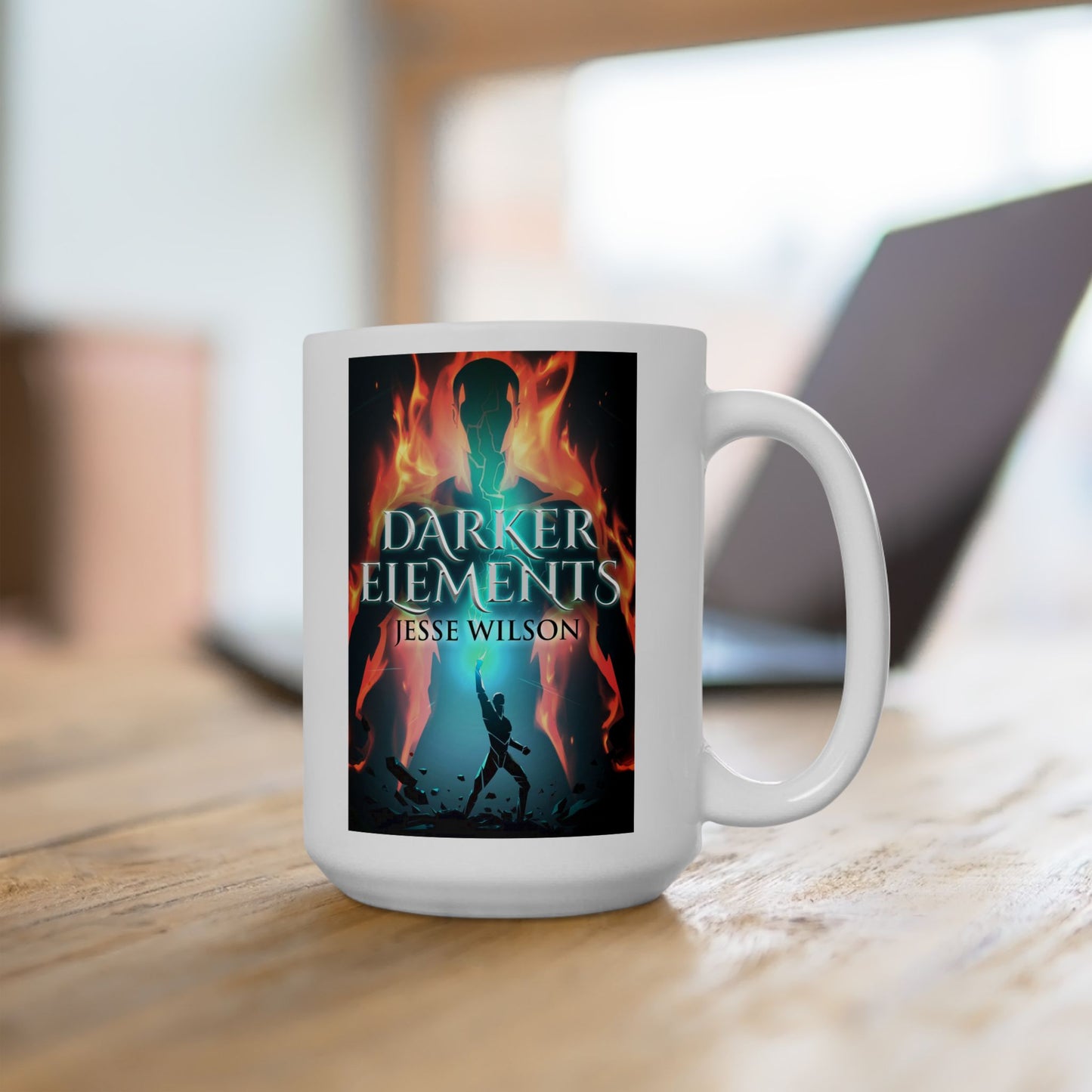 Darker Elements - White Coffee Mug