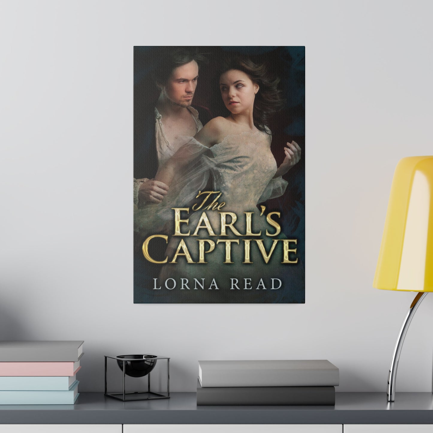 The Earl's Captive - Canvas