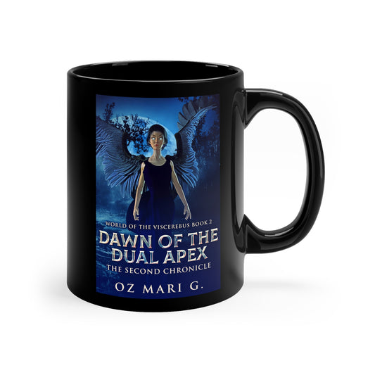Dawn Of The Dual Apex - Black Coffee Mug