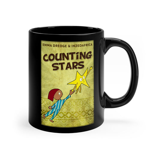 Counting Stars - Black Coffee Mug